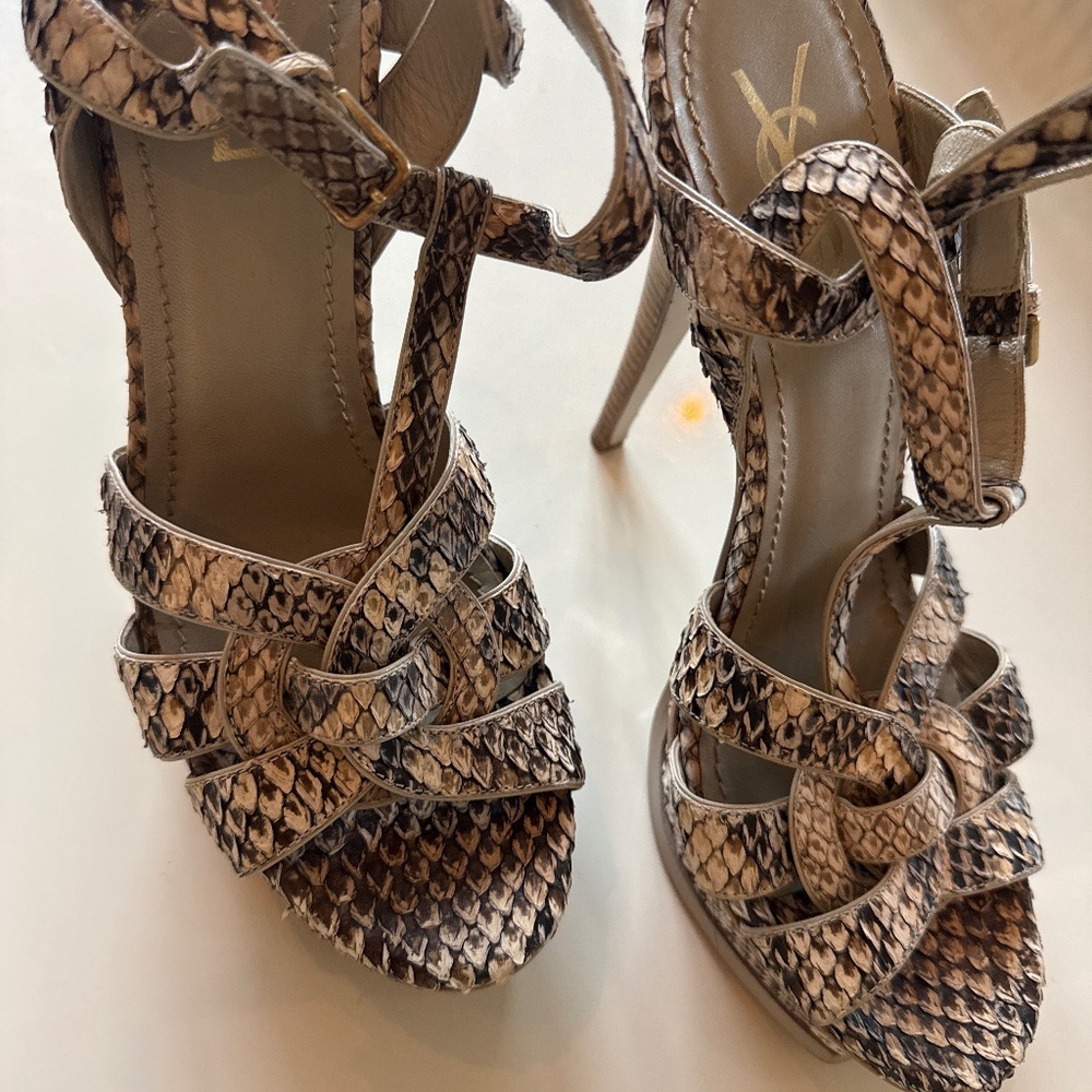 Yves St Laurent Tribute sandals